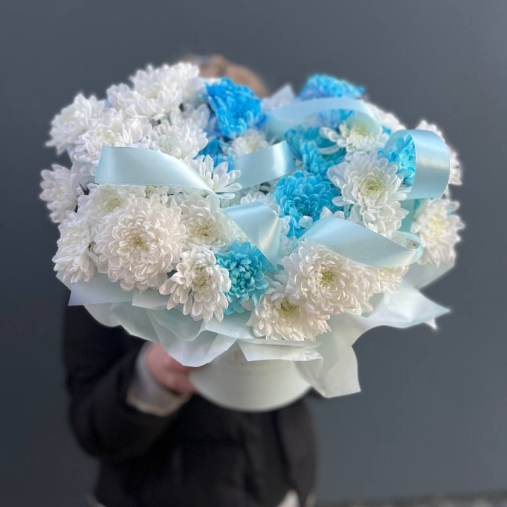 Хризнтемы в боксе в Улан-Удэ