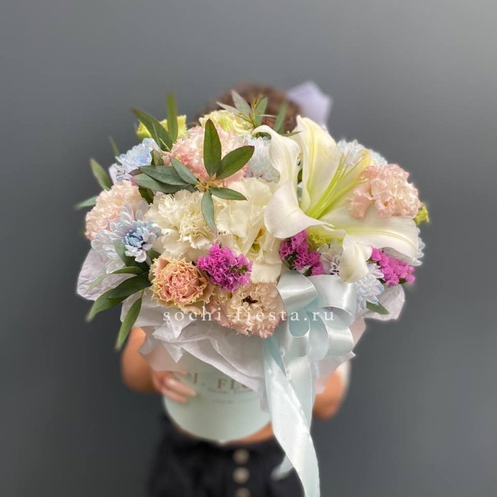 Дизайнерский цилиндр "Лилия" в Улан-Удэ