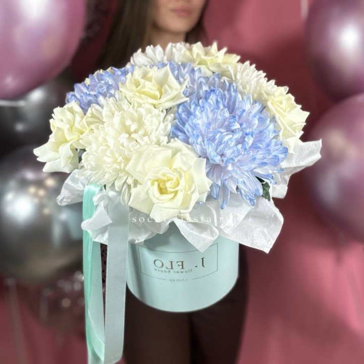 Коробка с цветами "Вольта" в Улан-Удэ