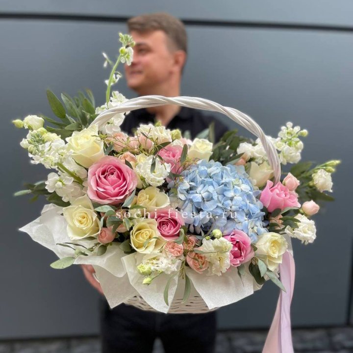 Авторская корзина "Аполинария" в Улан-Удэ