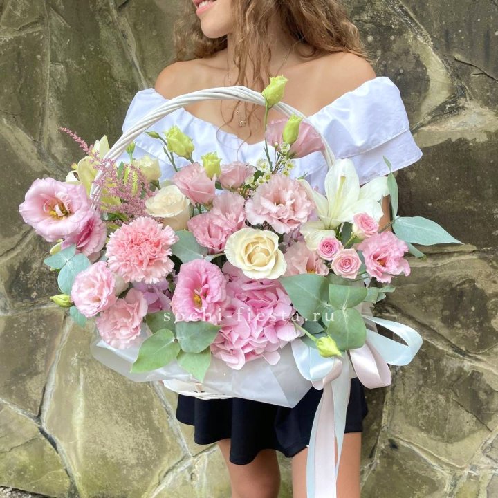 Авторская корзина "Миа" в Улан-Удэ