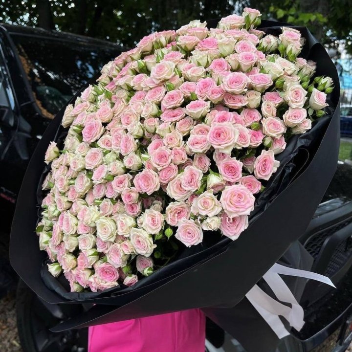 101 кустовая роза "Твистер" в Улан-Удэ