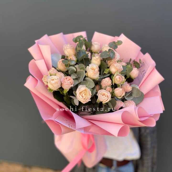 Букет пионовидных роз Cute Love в Улан-Удэ