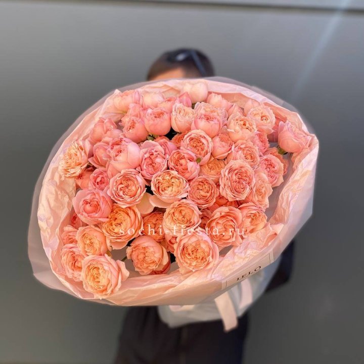 Букет из 21 пионовидной розы Джульетта в Улан-Удэ
