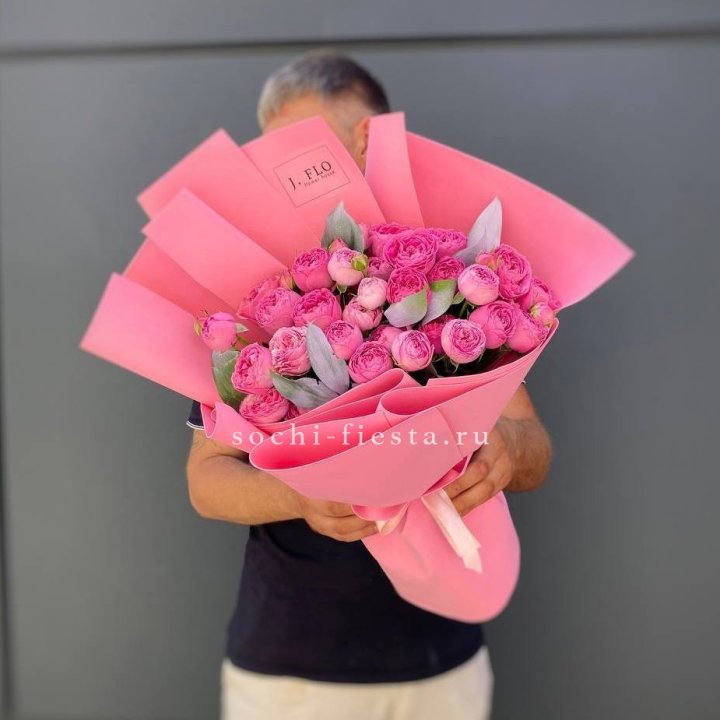 Пионовидные розы баблс №2 в Улан-Удэ