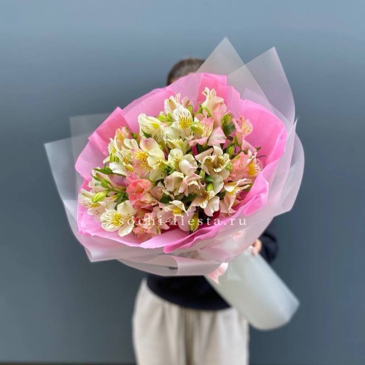 букет альстромерий "Черри" в Улан-Удэ