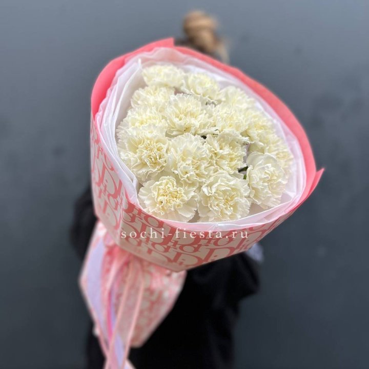 Белые диантусы №2 в Улан-Удэ