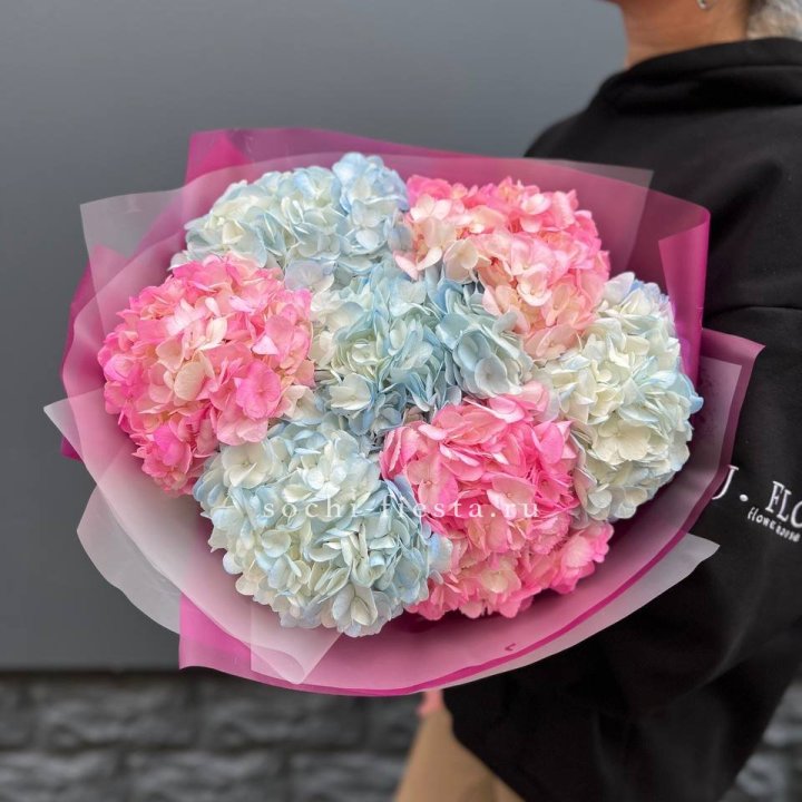 Букет гортензий "Тоника №2" в Улан-Удэ