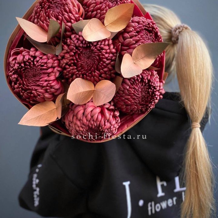 Хризантемы "Голд шоколад" в Улан-Удэ