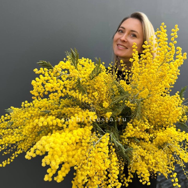 Охапка мимозы №2 в Улан-Удэ