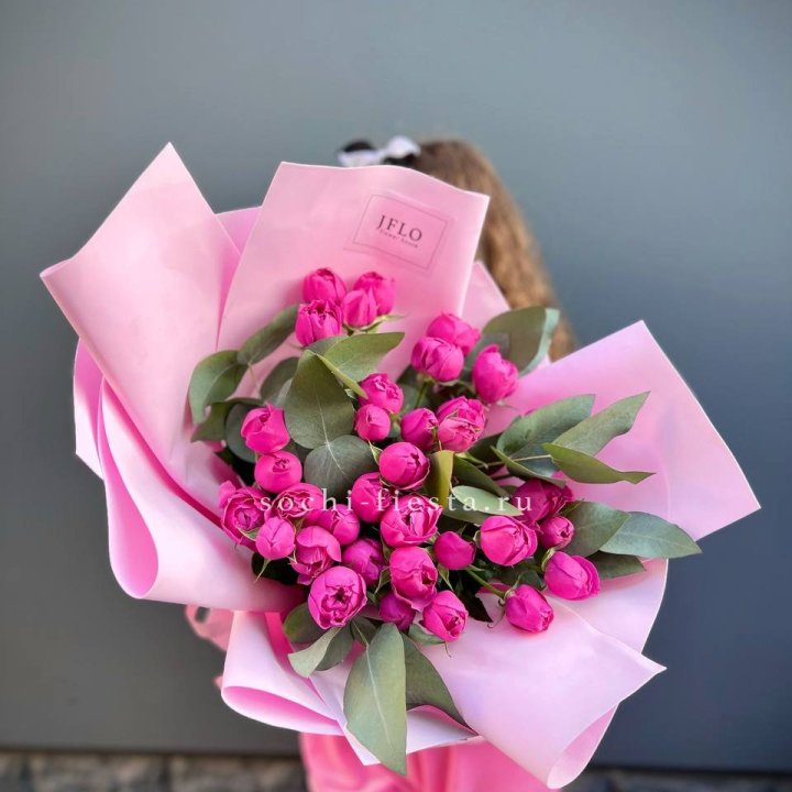 Пионовидные розы баблс в Улан-Удэ