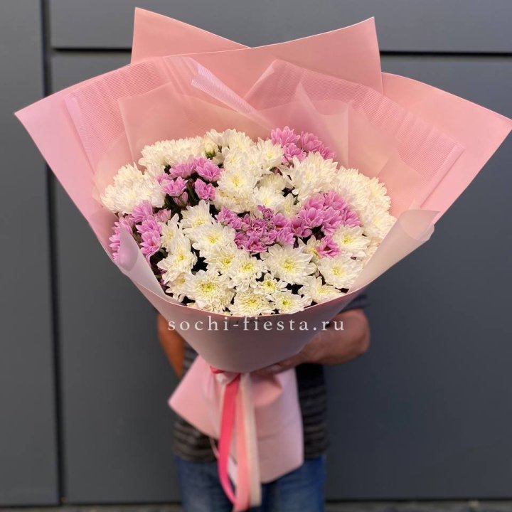  Букет хризантем- гигант  в Улан-Удэ