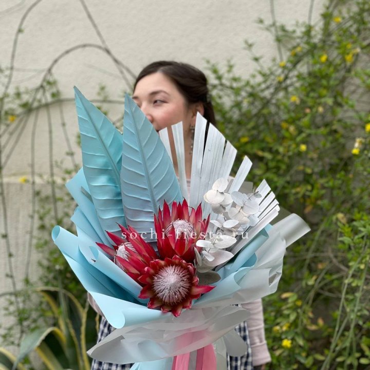 Букет из протеи "Клеопатра-2" в Улан-Удэ