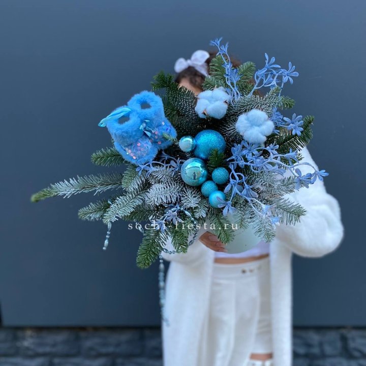 Композиция "Беби блю" в Улан-Удэ