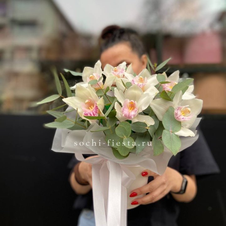 Бокс с орхидеями в Улан-Удэ