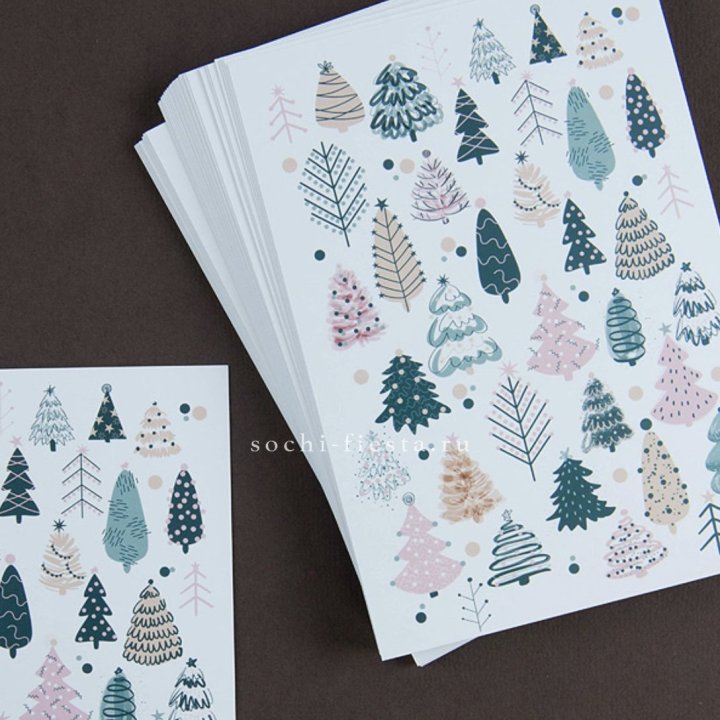 Открытка к букету "Елки" в Улан-Удэ