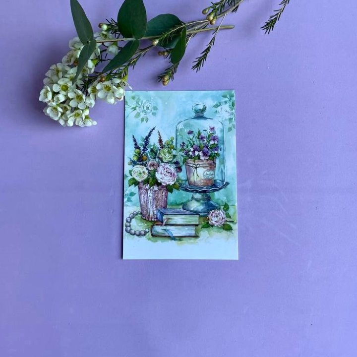 Открытка к букету "Книги" в Улан-Удэ