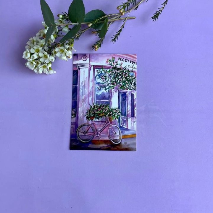 Открытка к букету "Розовый" в Улан-Удэ