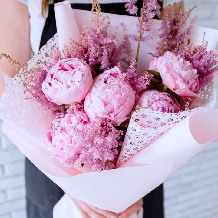Букет пионов "Мелиса" в Улан-Удэ