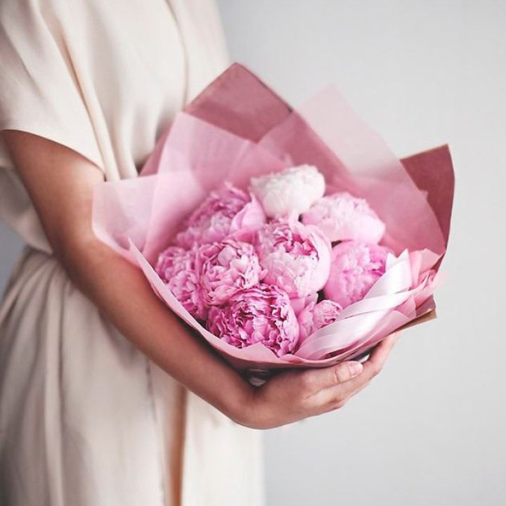 9 зефирных пионов в Улан-Удэ