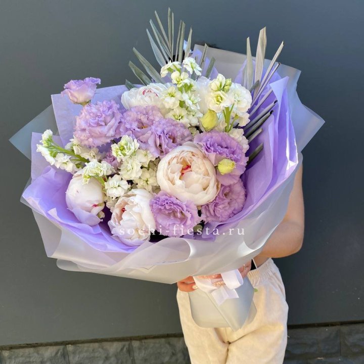  Букет "Лавандовое мороженое" в Улан-Удэ