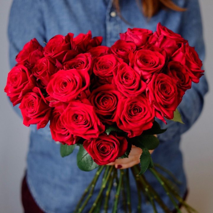 25 красных роз в Улан-Удэ