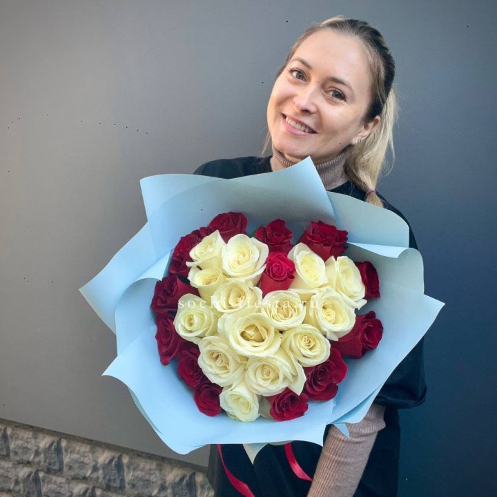 27 роз "Сердце" в Улан-Удэ