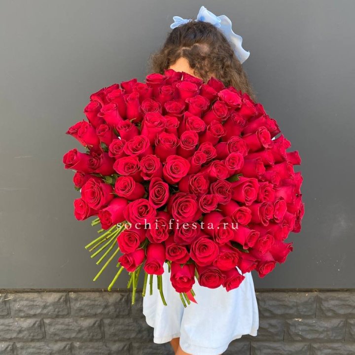 101 красная роза в Улан-Удэ