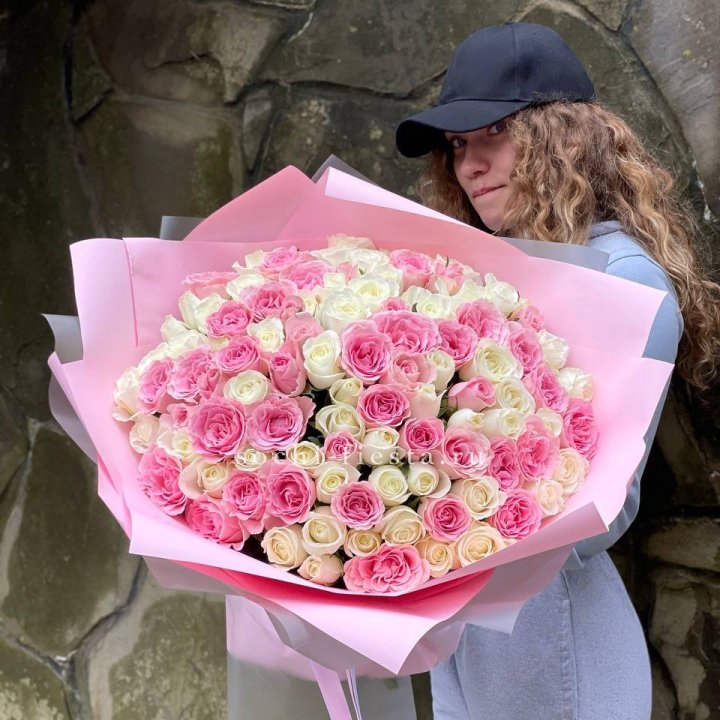 101 роза Миксбери в Улан-Удэ