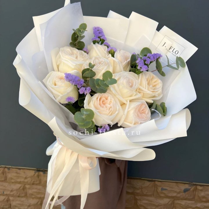 Букет из роз Вайт охара в Улан-Удэ