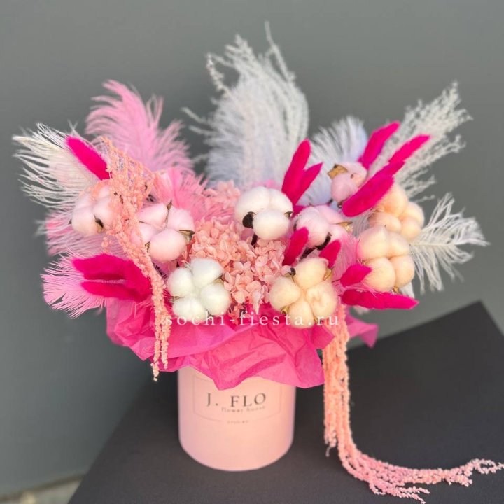 Авторский бокс с сухоцветами №1 в Улан-Удэ