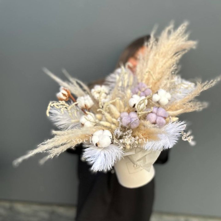 Авторский бокс с сухоцветами №3 в Улан-Удэ