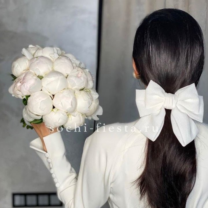 Свадебный букет пионов в Улан-Удэ