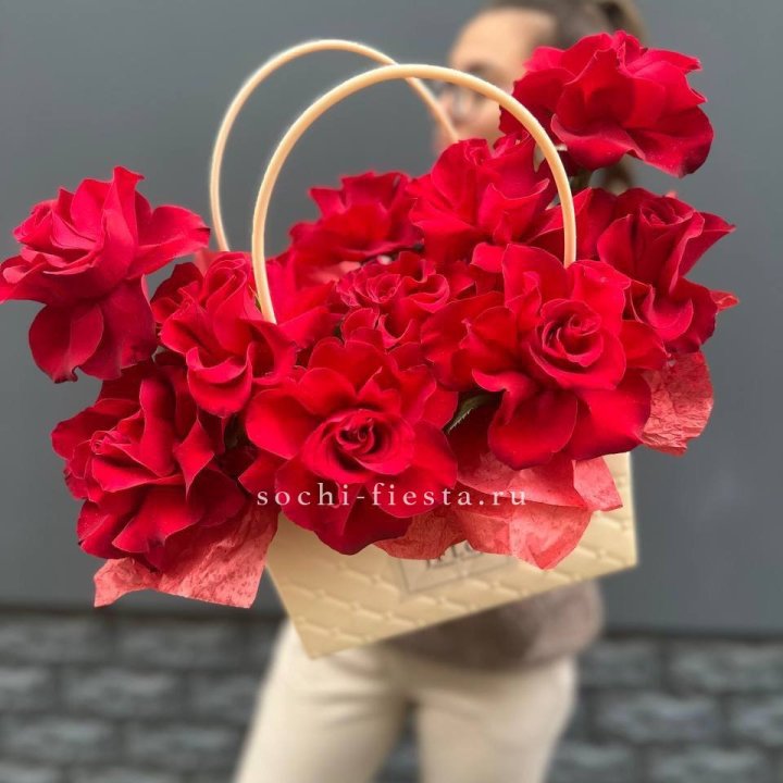 Французские розы в сумочке в Улан-Удэ