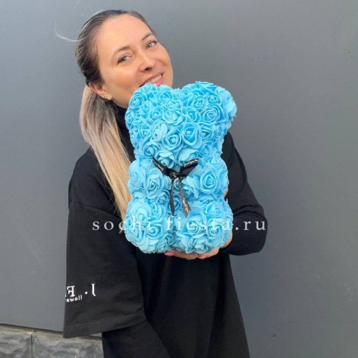 Игрушка медведь голубая в Улан-Удэ