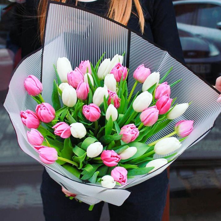 29 тюльпанов микс в Улан-Удэ