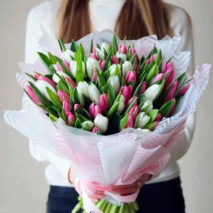 Букет тюльпанов "Лолита" в Улан-Удэ